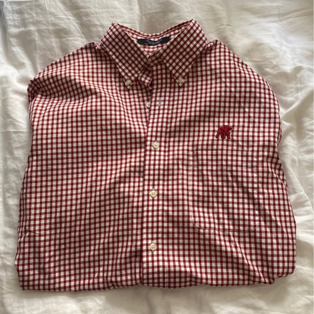 Alabama button down mens dress shirt.